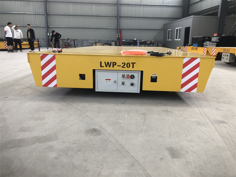 20 टन स्वचालित इलेक्ट्रिक ट्रैकलेस ट्रांसफर कार्ट