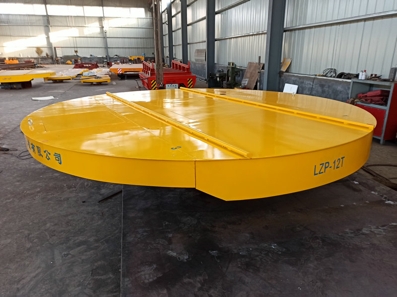 टर्नटेबल सामग्री ट्रांसफर वाहन