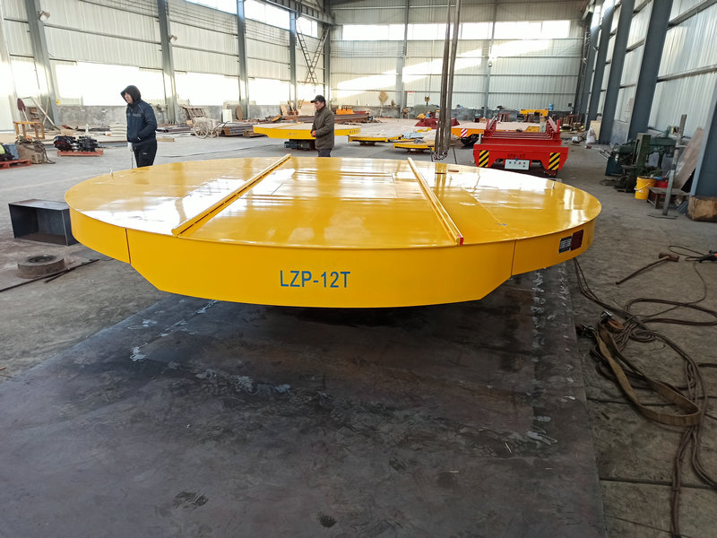 टर्नटेबल सामग्री ट्रांसफर वाहन