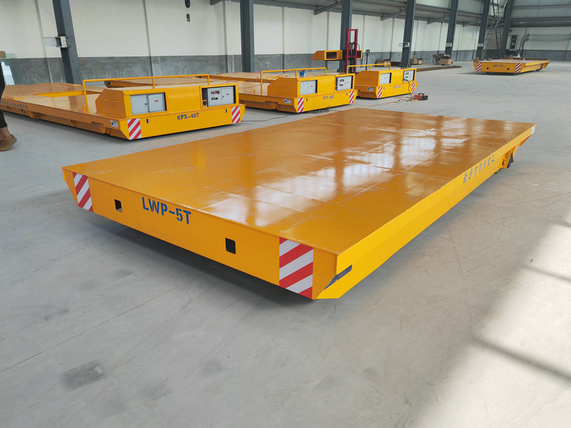 स्मार्ट ट्रैकलेस इलेक्ट्रिक फ्लैट कार