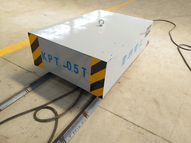 रेल चालक केबल ड्रम के साथ लोड कार्ट