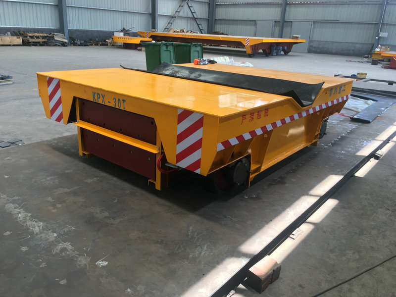 V Shape इलेक्ट्रिक रेल ट्रांसफर कार्ट