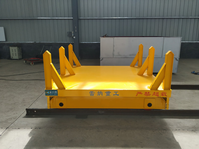 स्टील मिलिन में केबल ड्रम Powered Rail Ladle Transfer Cart