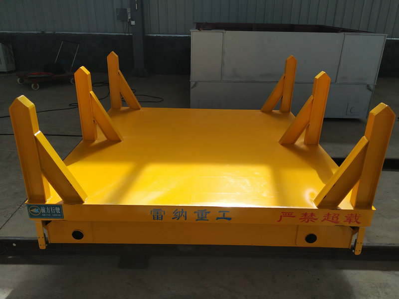 KPD 5 टन केबल ड्रम रेल ट्रांसफर कार्ट