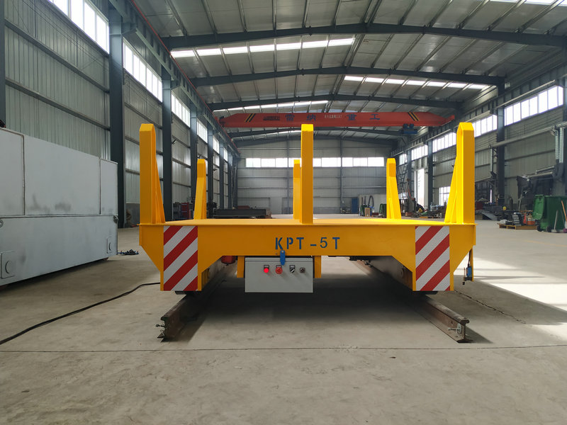 स्टील मिलिन में केबल ड्रम Powered Rail Ladle Transfer Cart