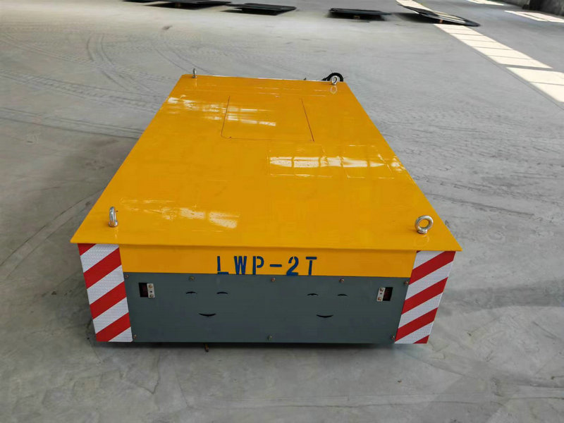 औद्योगिक स्थानांतरण के लिए बैटरी Powered Flat Platform Cart