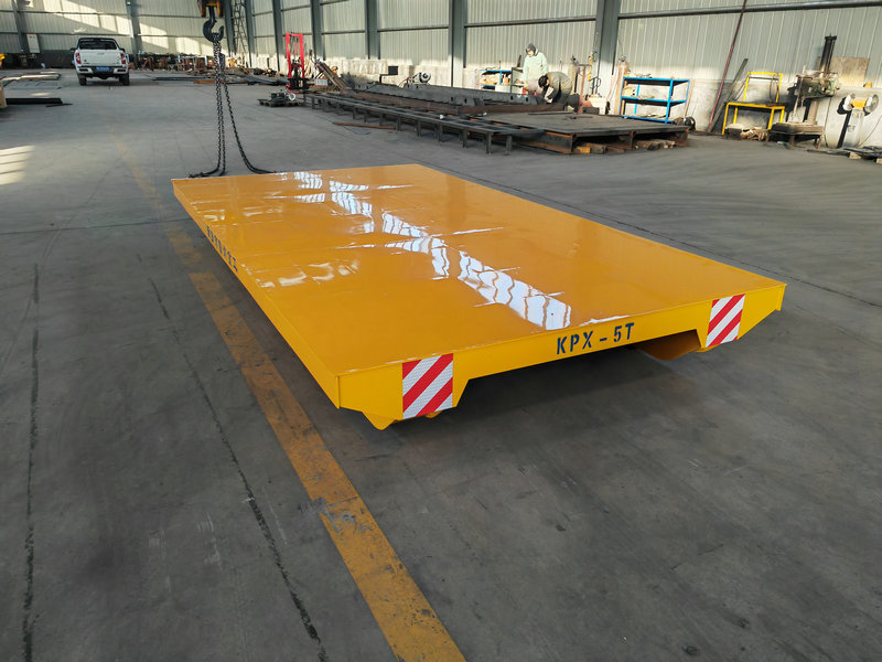 कच्चे माल संभालने रेल ट्रांसफर ट्रॉली