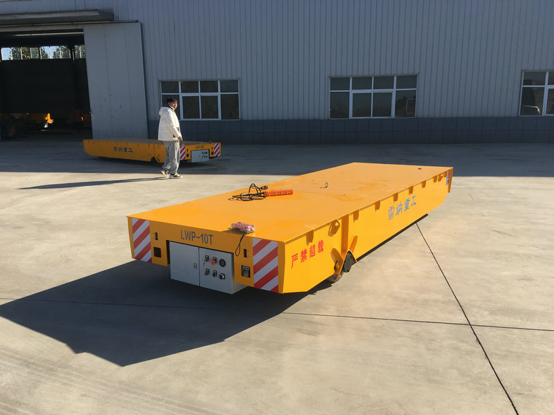 10 टन अनुकूलित ट्रैकलेस ट्रांसफर ट्रॉली