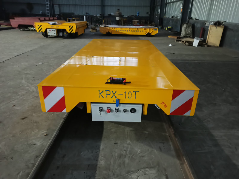 10 टन बैटरी Powered रेल ट्रांसफर ट्रॉली