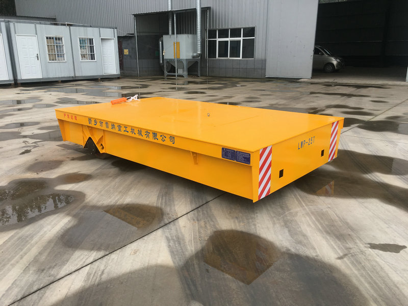 25 टन ट्रैकलेस रबर टायर फ्लैटबेड ट्रांसफर ट्रॉली