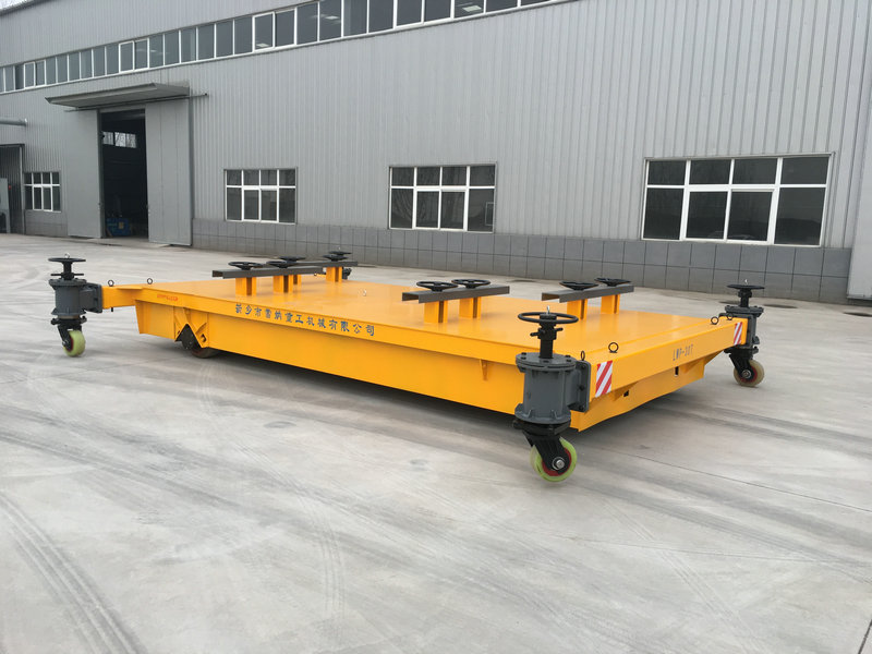 30 टन बैटरी संचालित ट्रांसफर कार्ट स्टैंड के साथ