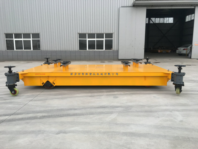 30 टन बैटरी संचालित ट्रांसफर कार्ट स्टैंड के साथ