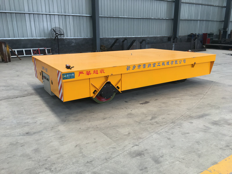50 टन इलेक्ट्रिक फ्लैटबेड परिवहन कार्ट